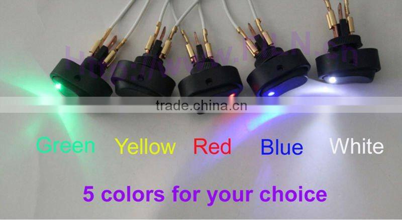 ASW-20D Automobile Rocker switch with LED indicator from factory
