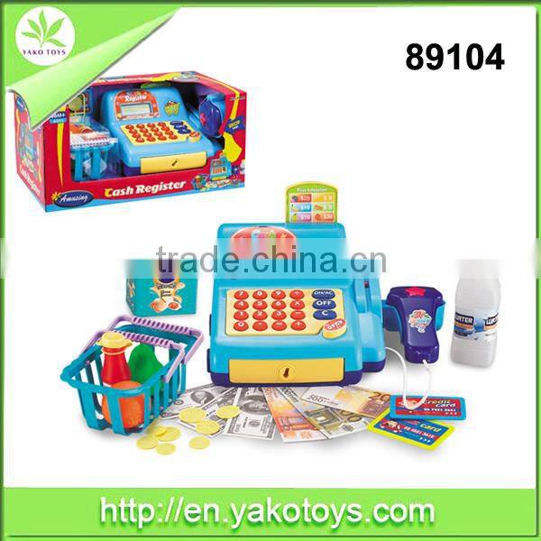 China kids Intelligence toy BO childrens cash register toy babies happy toys