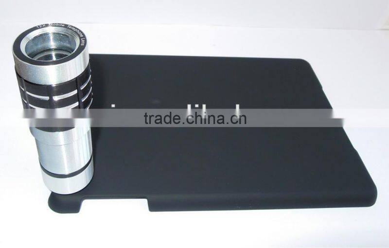 Brand New 12X Zoom Magnifier Camera Lens Telescope W/ Back Cover For iPad Mini1/2Gen