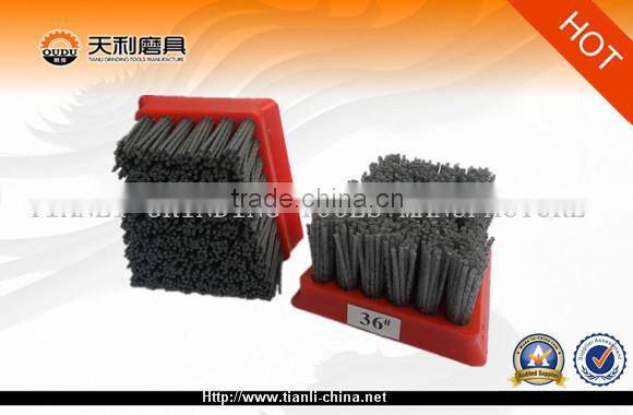 abrasive diamond brush fickert,stone polishing brush