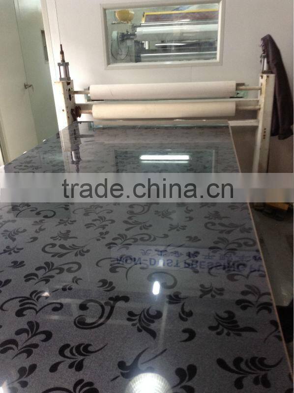 Black color Acrylic film laminated panel