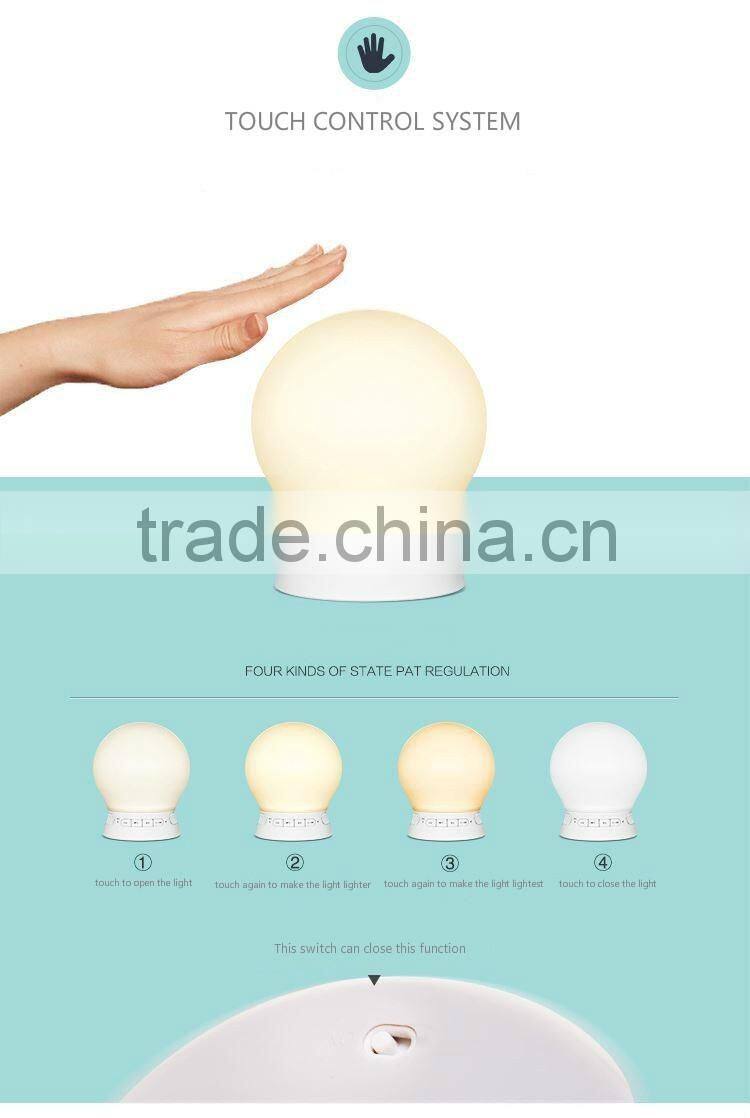 Sunrise Wake Up Light APP Play music Alarm Clock With FM Radio and Nature sound