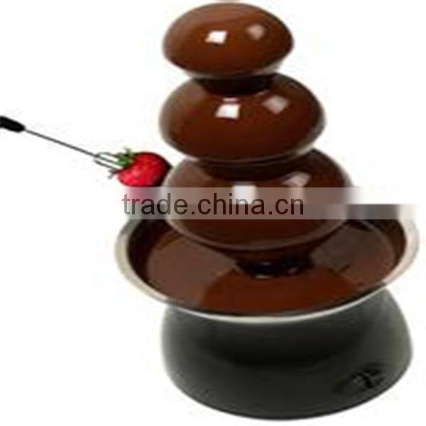 full-stainless and low price 3 layer Chocolate fountain