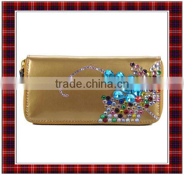 Fashion Rhinestone human Made Girlish Wallets (BTYB007)