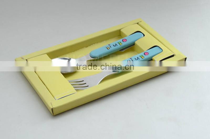 reasonable price stainless steel kids set of cutlery set