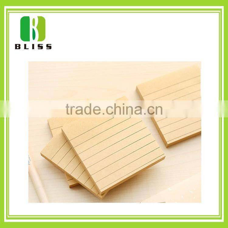 Fashion cute custom design shape sticky note glue for school supply