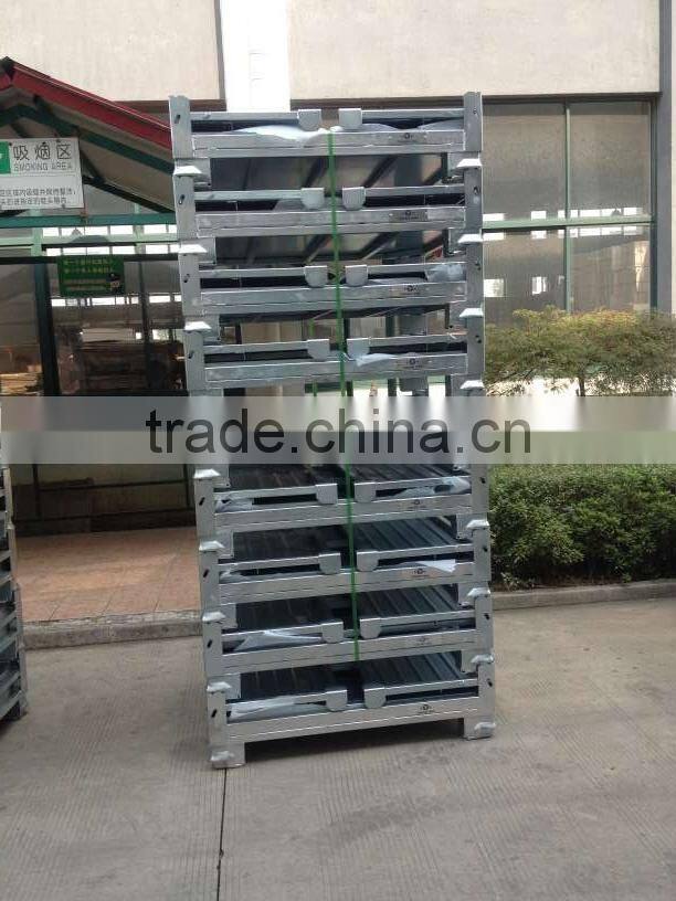 new type foldable metal solid container
