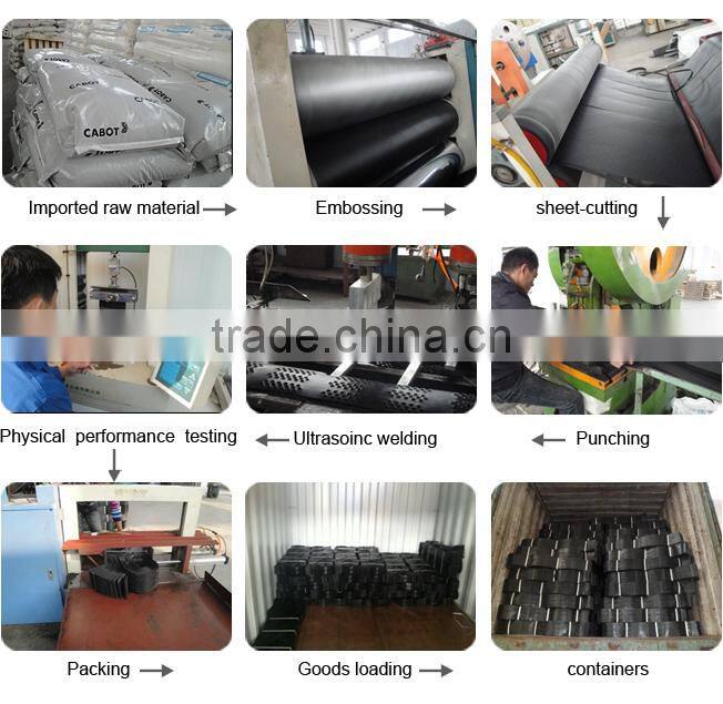 perforated plastic panels ground stabilizer driveway paver geocell