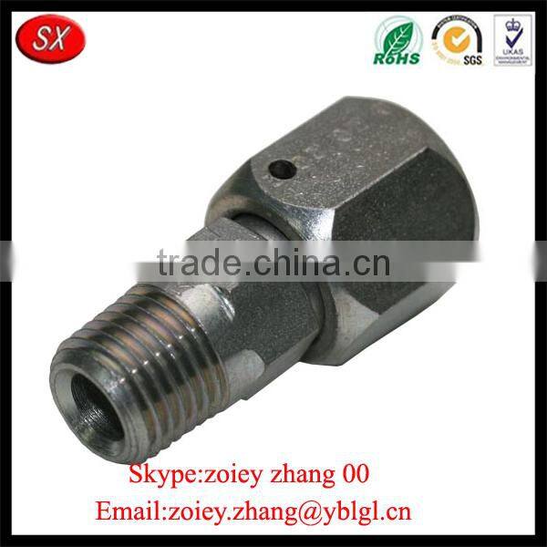 High Quality High Precision Customized Aluninum Flat Npt Nut For Sale