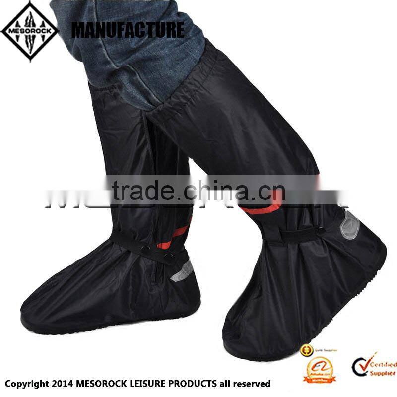 High Quality fashion outdoor waterproof shoes cover high shoes slip-resistant weatherproof cover thickening for motorcycle shoes