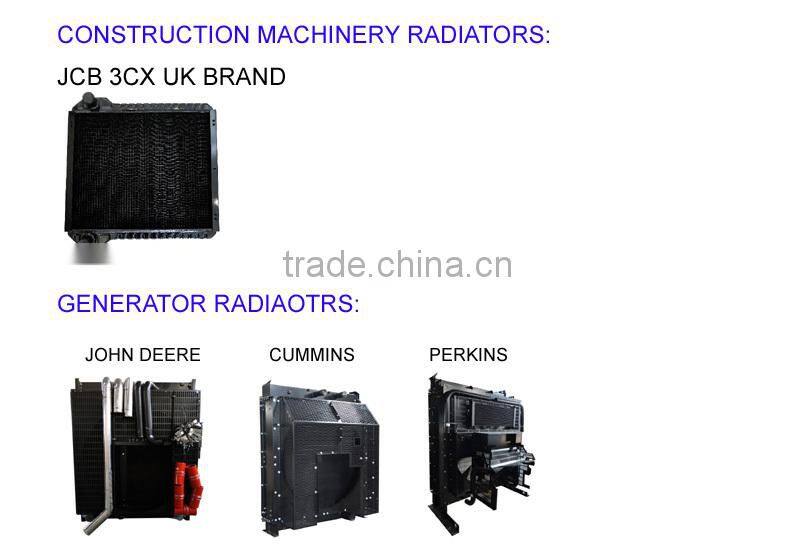 china manufacturer oil cooler for diesel engine excavator jcb 3cx