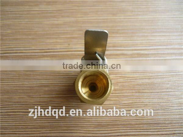 brass pump adaptor with zinc alloy clip