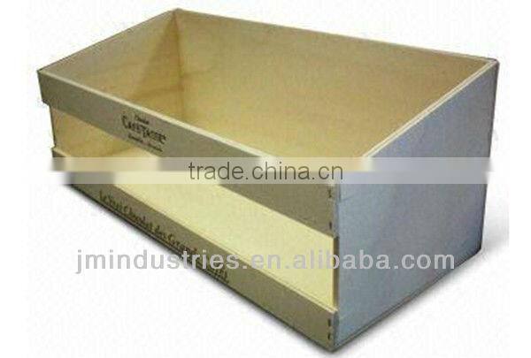 Natural Finish Wooden Coffee&Chocolate Packaging Display Box with Logo Printed