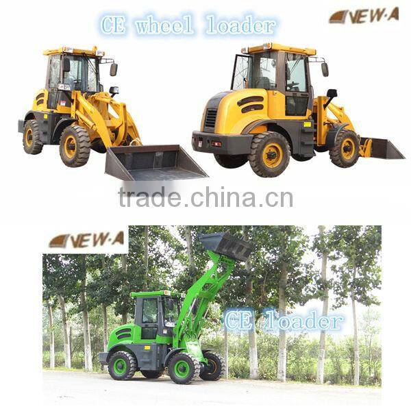 NEW 2016 hot sale ZL10 1.0ton CE mini garden loader