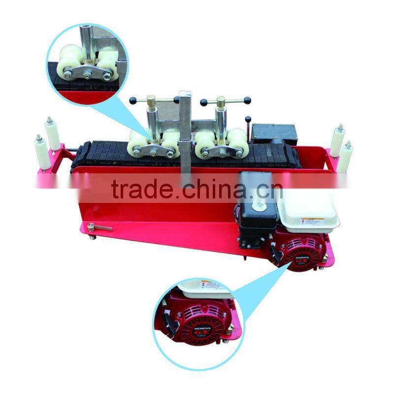 Motorized steel cable belt conveyor