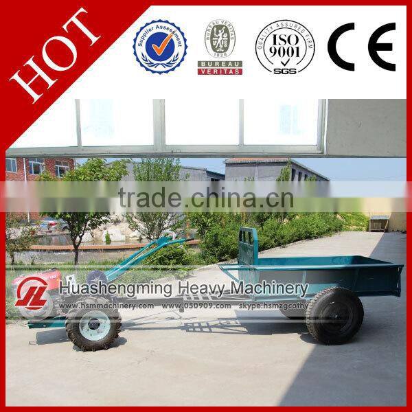 HSM ISO CE 2 Years Warranty Walking Tractor With Trailer