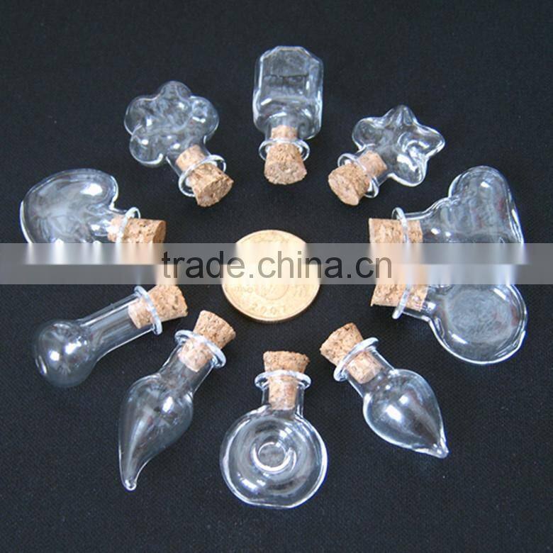 Special shape glass bottle for perfume,100ml perfume star shaped bottle