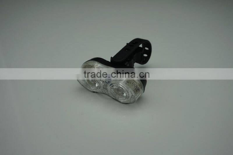 2x0.5W white LED bicycle light,bicycle safety light