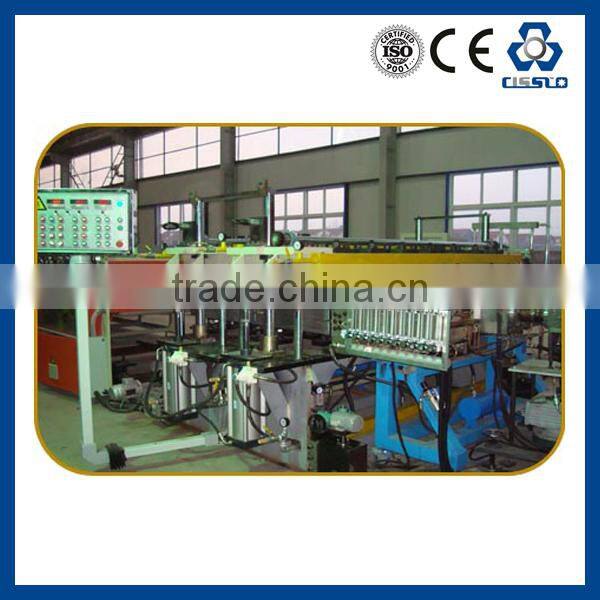 CE STANDARD HIGH CAPACITY GOOD PERFORMANCE POLYCARBONATE HOLLOW PROFILE MAKING MACHINE