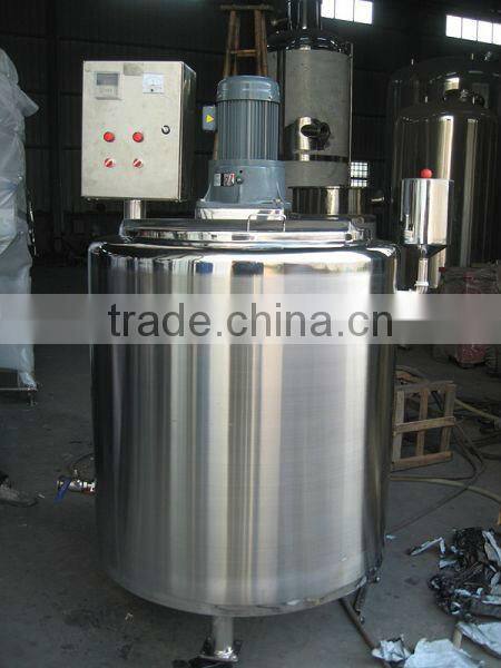 SS304 mixing tank (steam heating and water cooling)