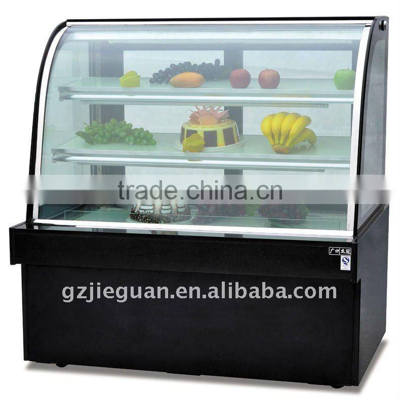 jieguan luxury front&back door cake display cooler CF-1200