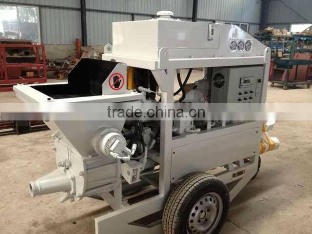 multi-function 7000L per hour output small concrete pump for sale