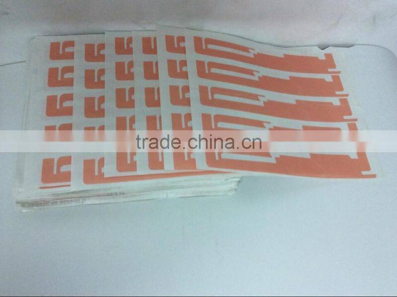 MOQ 500pcs Customizing Original red Sticker red tape For ipad 2