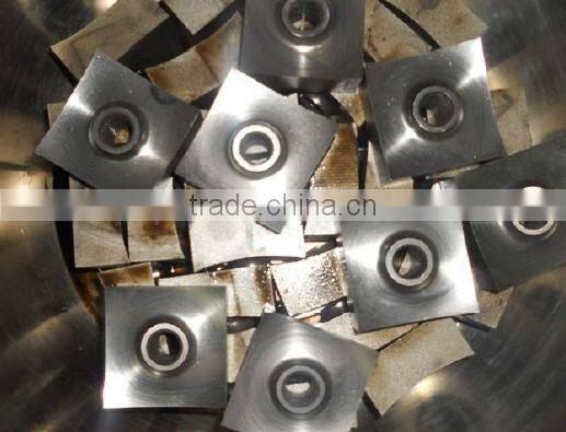 waste plastic single shaft shredder