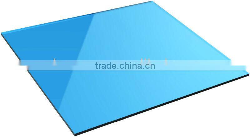 Plastic Polycarbonate Solid/ Corrugated Sheets (Valuview Blue series)