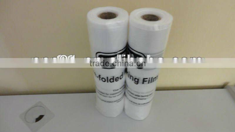 Pre-folded Plastic Masking Film