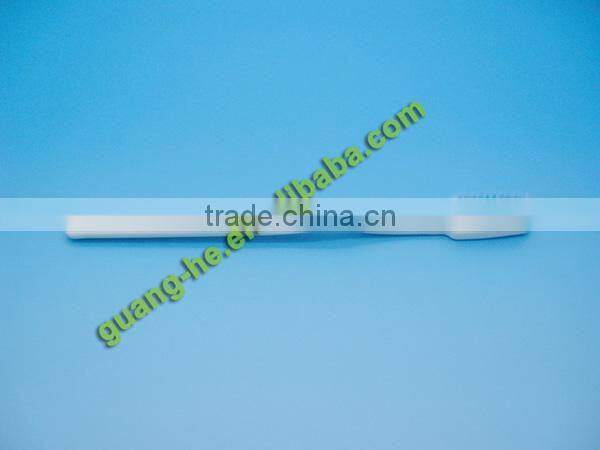 Biodegradable disposable PLA/polylactic acid plastic comb,toothbrush and razor for hotel