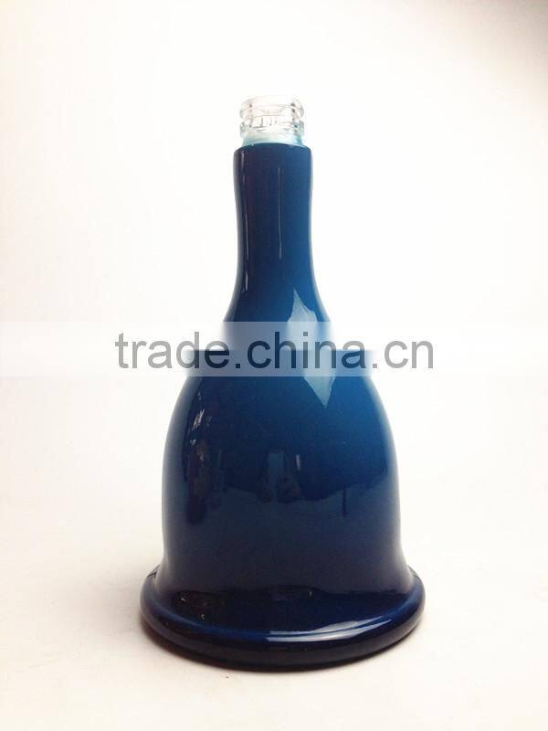 HSB176 Huosu 750ml Custom made glass vodka bottle