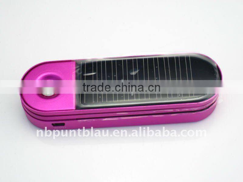 Solar charger with 6pcs fans