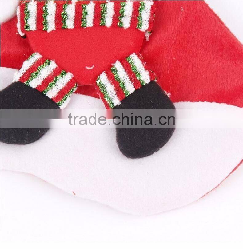 Stocking Gift Bags Christmas Hanging Decorative Ornaments, Santa Claus Cand Bags For Decoration