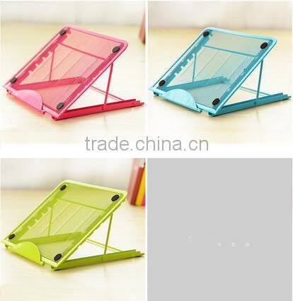 Wholesale Stock Small Order Plastic Folding Laptop/Ipad Storage Rack