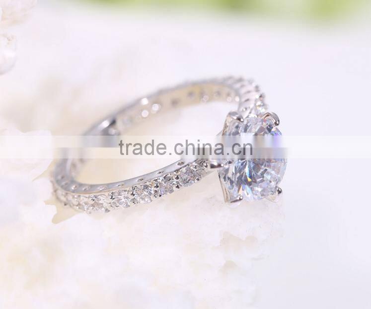 Wholesale Stock Small Order Fashion New Style Women High Quality Zircon Ring