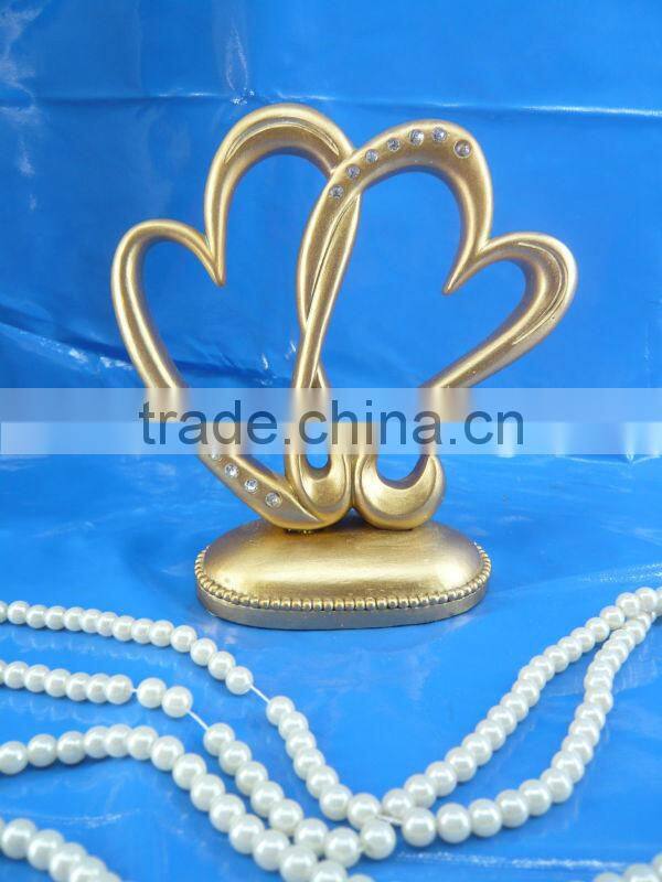 2014 golden heart wedding gift party supply new product