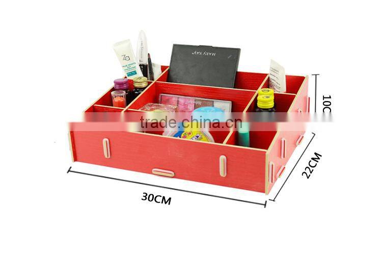 Hot Sale Wood Multi-Function Desk Stationery Organizer