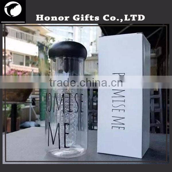 Korea Most Popular BPA Free Customised Logo Tea Infuser Bottle