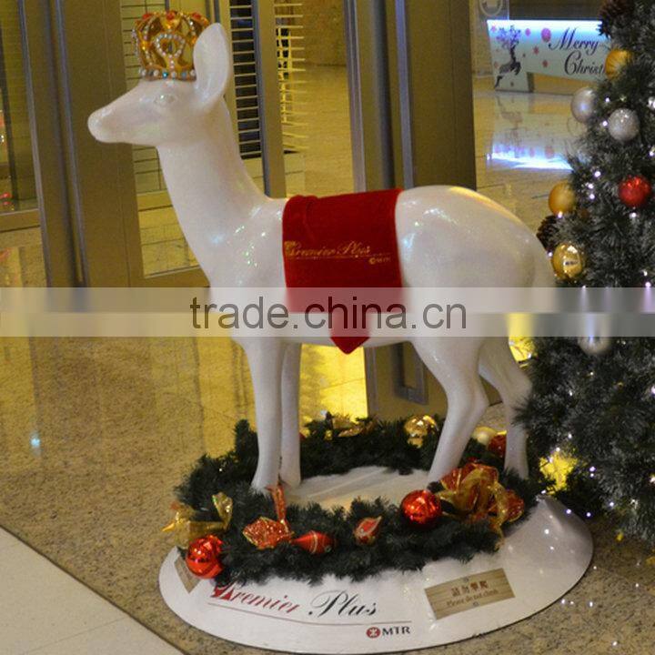 Outdoor Christmas deer decoration