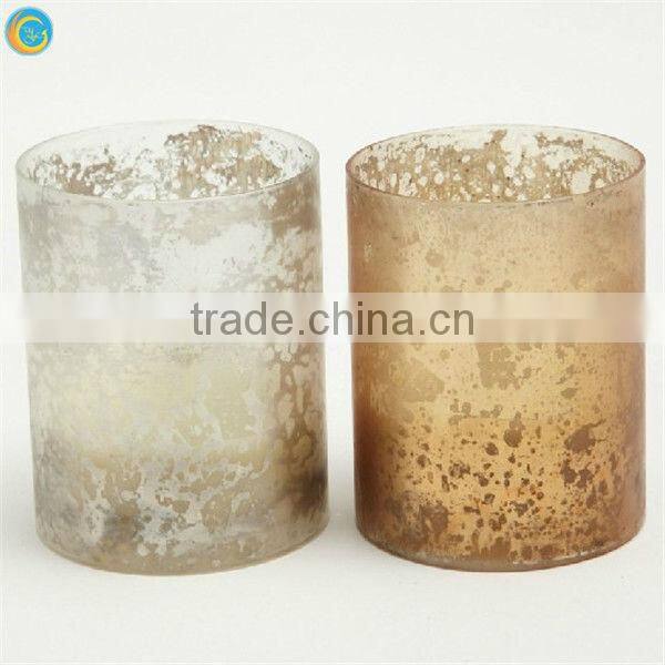 pipe for glass candle holder