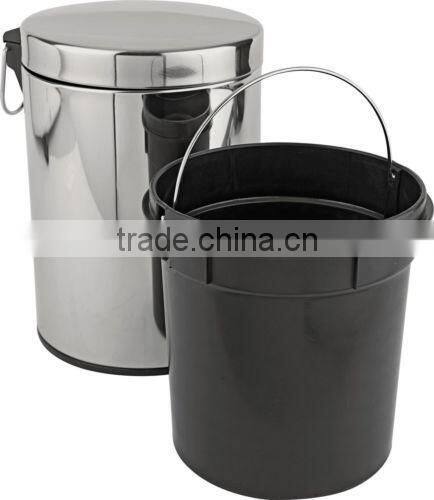 5 Liter/1.3 Gallon Round Step Color Trash Can
