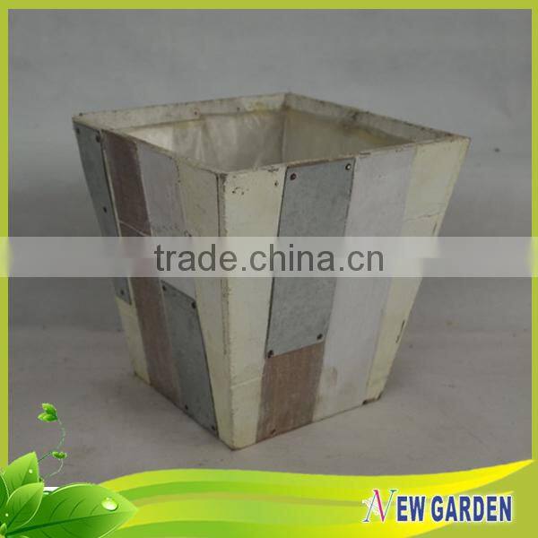 Advanced materials unique sturdy handmade wooden wall basket
