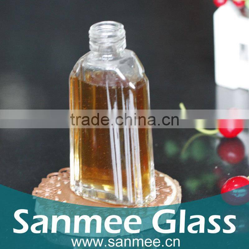 Supplies Glass Bottle 100ml Transparent Glass Bottle For Perfume