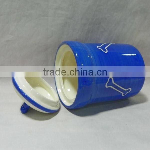Ceramic Dog Food Cans