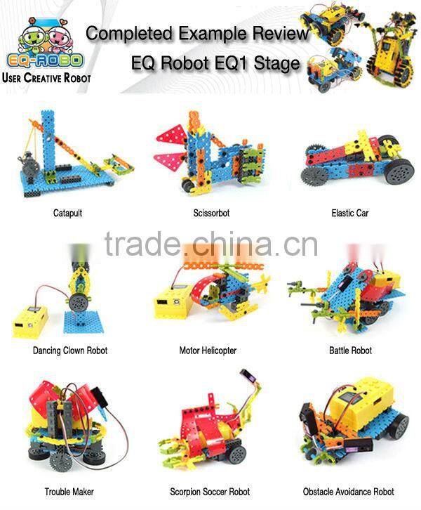 Self Assemble Toys Programmable Educational Robot Kit EQ Robot EQ3(Advanced Course) Designed in Korea