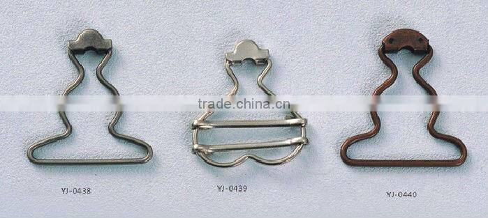 KMJ-1811 new design suspender metal buckles with different sizes for bags usage