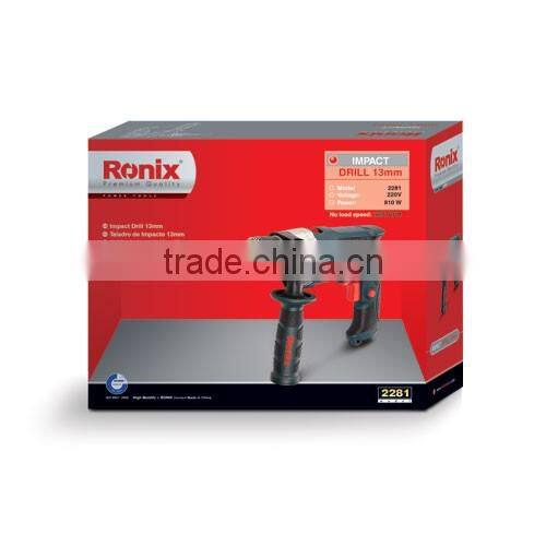 Ronix premium quality Impact Drill 13mm 810W model 2281