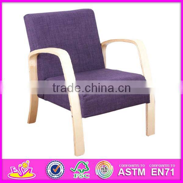 New product wooden Relax Sitting Chair,comfortable wooden toy relax sofa chair,best seller wooden relax chair W08F030