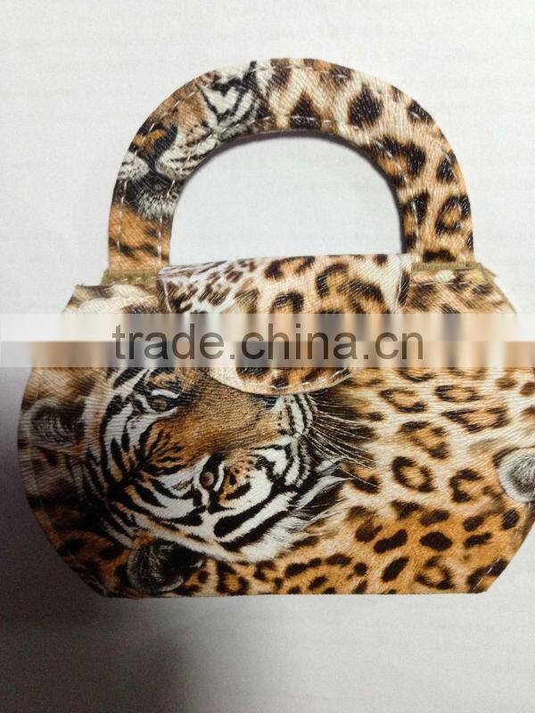 7pcs leopard gifts stainless steel Manicure Set/manicure kits/Beauty Kit metal category